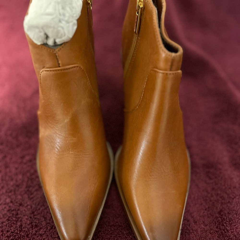 Vince Camuto Tan Ankle Booties